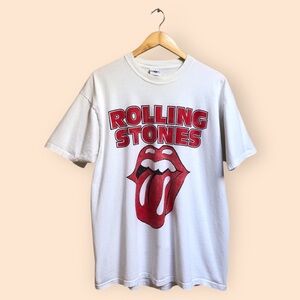 Vintage Y2K 2005-2006 The Rolling Stones Bigger Bang Tour Graphic T-Shirt XL
